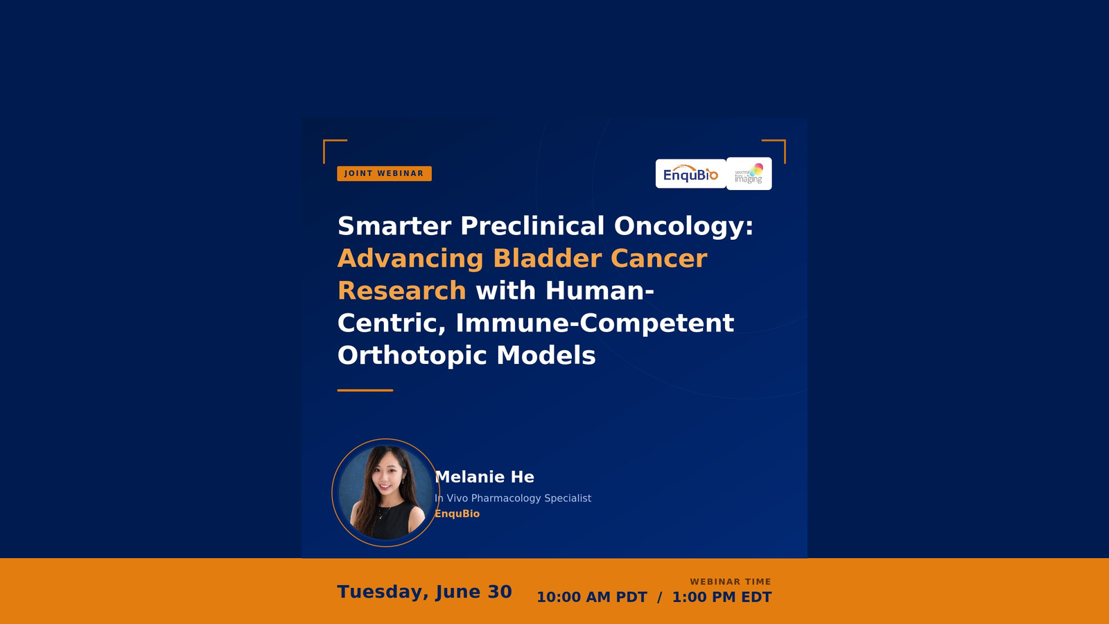 Join Our Joint Webinar with Bruker: Smarter Preclinical Oncology