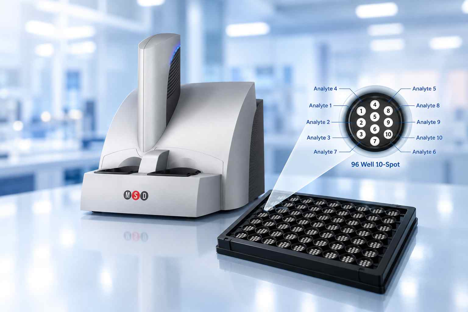 Immunoassay protein quantification platform